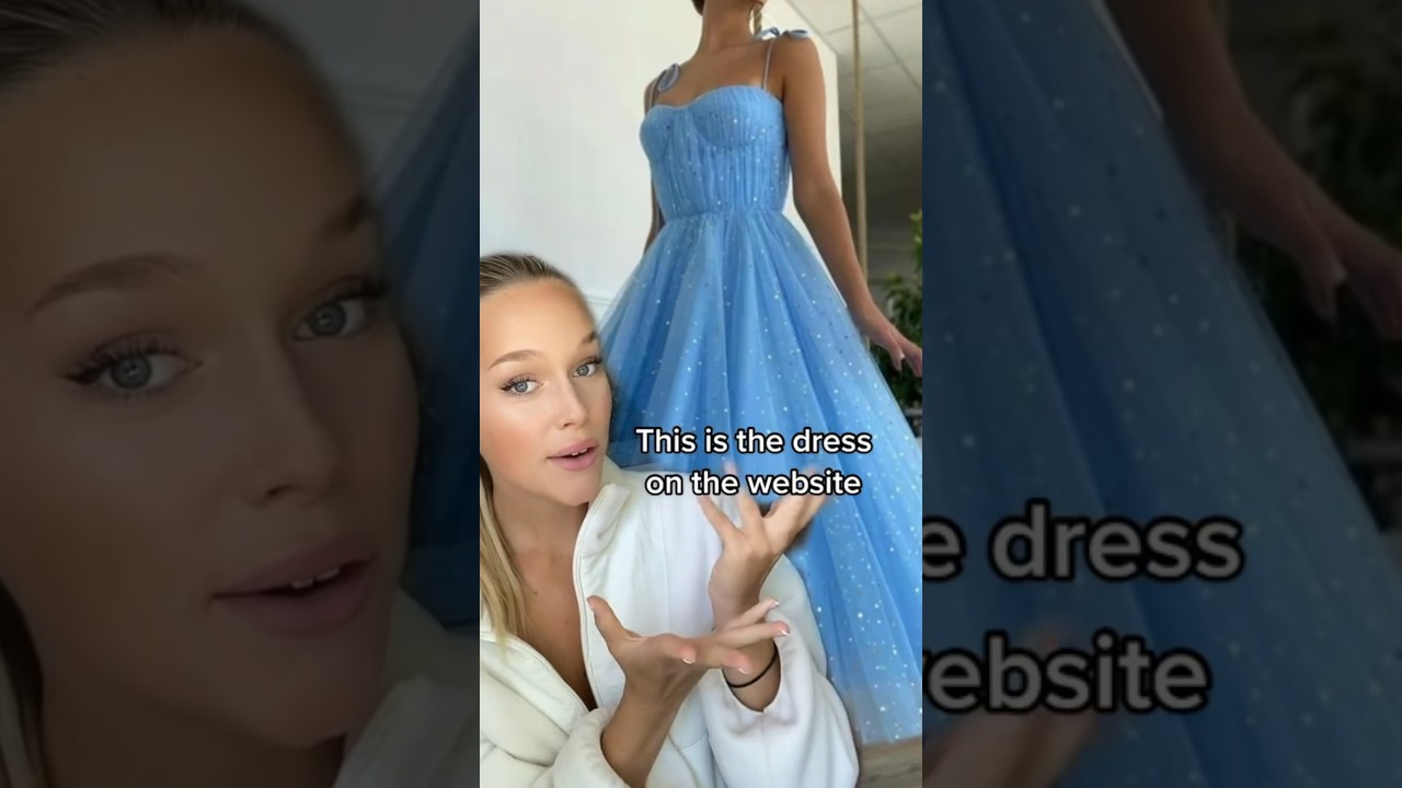 I ordered my prom dress from Amazon… (fail) 😅 #promdress #formaldress #prom2024