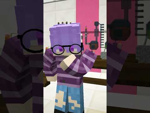 Giving Friend a VOICE!  #minecraft #friend