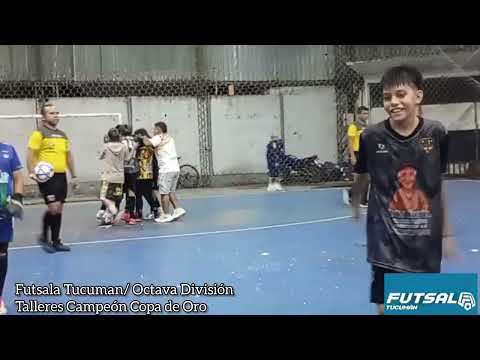 FUTSALA TUCUMÁN/ OCTAVA DIVISIÓN: Talleres Tafi Viejo Campeón Copa de Oro