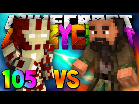 Minecraft Mods Crazy Craft 2.0 "Iron Man vs The Mandarin!" Modded Survival #105 w/Lachlan