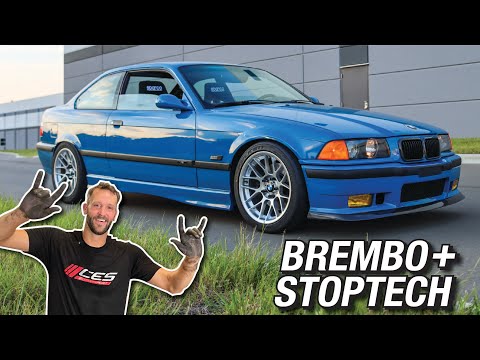 THE M3 BRAKES WERE DESTROYED! (First time doing brakes in 10 years lol)