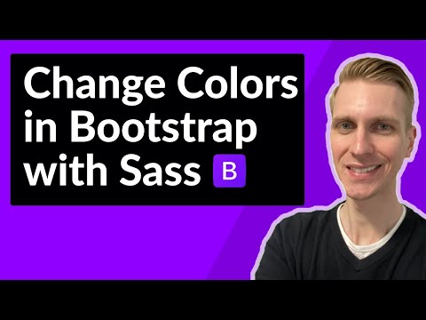 Change Colors in Bootstrap with Sass (2023 Best Solution)