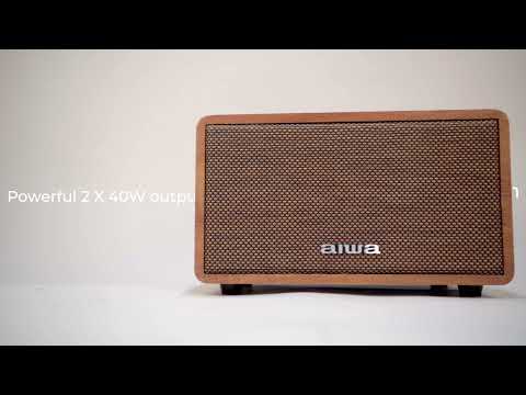 Buy Aiwa -X150 Retro Plus X 80 W Bluetooth Home Audio Speaker