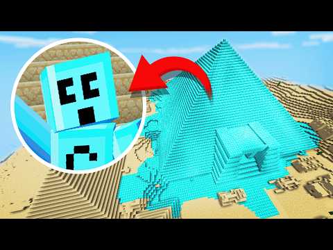 Minecraft but I turn the World to Diamond