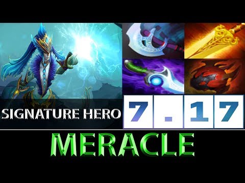 Meracle [Naga Siren] His Signature Hero ► Dota 2 7.17