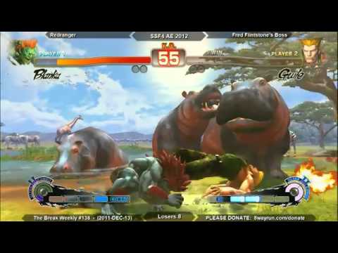 RED RANGER ( BLANKA) VS JOSH WONG (GUILE/ROG) @ 8 WAY RUN