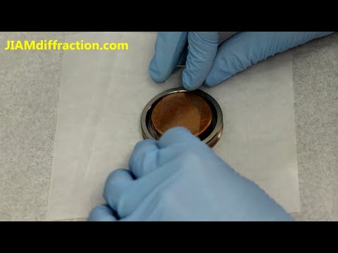 XRD Sample Preparation - Solid Sample Holder - X-ray Diffraction