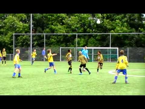 SC Franeker D1 - LAC Frisia D2; bekercompetitie 2010 - 2011