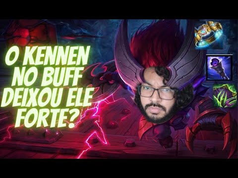 Kennen Top ficou FORTE com o buff? - Kennen vs Karma - League of Legends