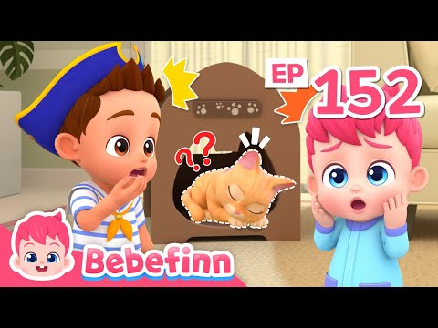 🐈❓ Have You Seen My Cat, Boo?ㅣEP152ㅣSong for KidsㅣBebefinn Nursery Rhymes