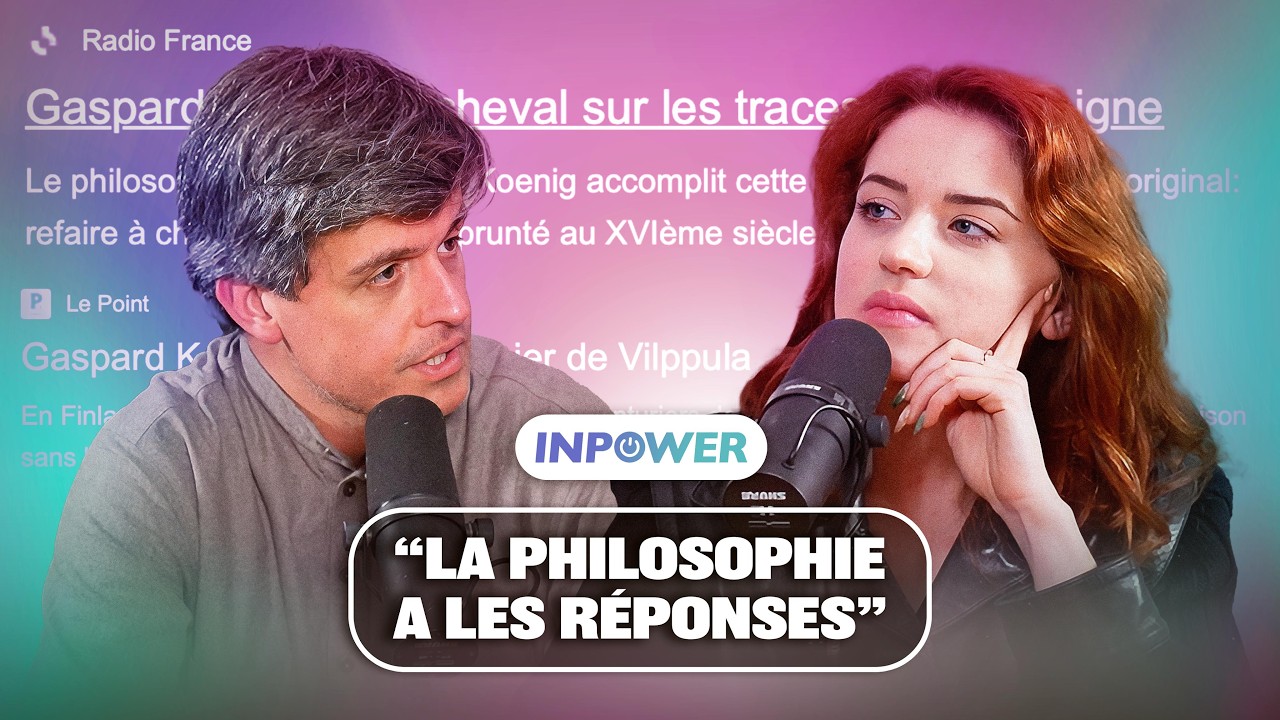 La philosophie face aux défis du XXIe sicèle, avec le philosophe Gaspard Koenig