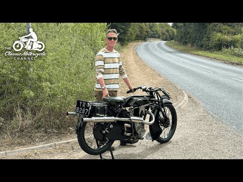 1927 Sunbeam Model 90 - Quick Look & Then We Both Ride It