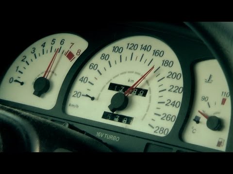 Opel Calibra 16V Turbo 4x4 - acceleration, drive by and pure sound | Frohlix Entertainment