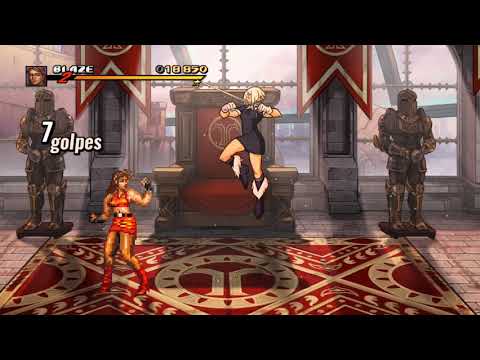 Streets of Rage 4 Gameplay - Mania - Stage 12 - Blaze Fielding (SOR 3)
