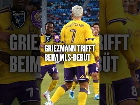 Video Thumbnail: Griezmann trifft bei MLS-Debüt: Orlando fertig Werners San Jose ab