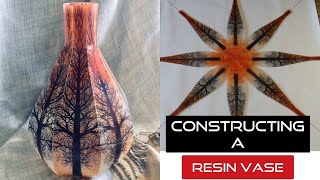 Watch me Construct a Resin Vase from 8 Resin Pieces!