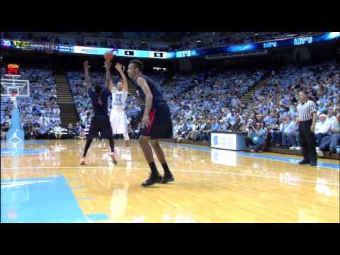 UNC Men's Basketball: J.P. Tokoto Skies for the Alley-Oop
