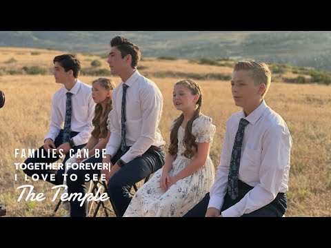 Families Can Be Together Forever, I Love To See The Temple MASHUP | Affleck Family Music