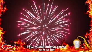 KP 100mm Golden Wave to Red premium
