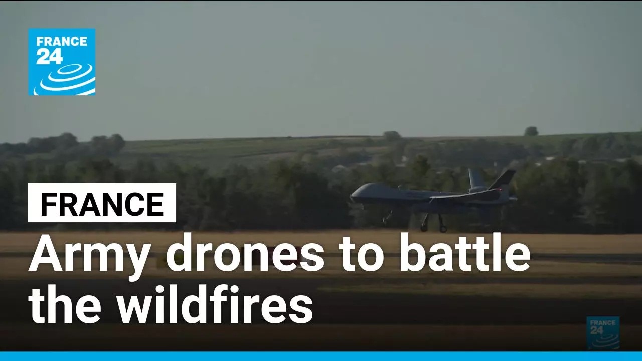 Drones and bulldozers: how the army is helping battle the blaze in France's southwest • FRANCE 24