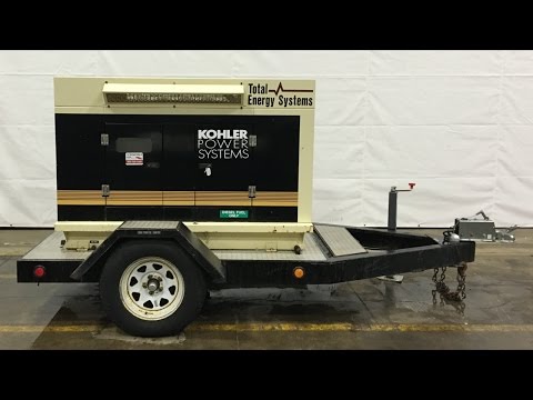 Kohler 20 kW rental grade generator, Yanmar eng, 7152 Hrs, Yr 1997 - CSDG # 2078