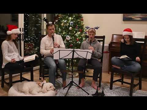 Silent Night Jazz Clarinet Duet