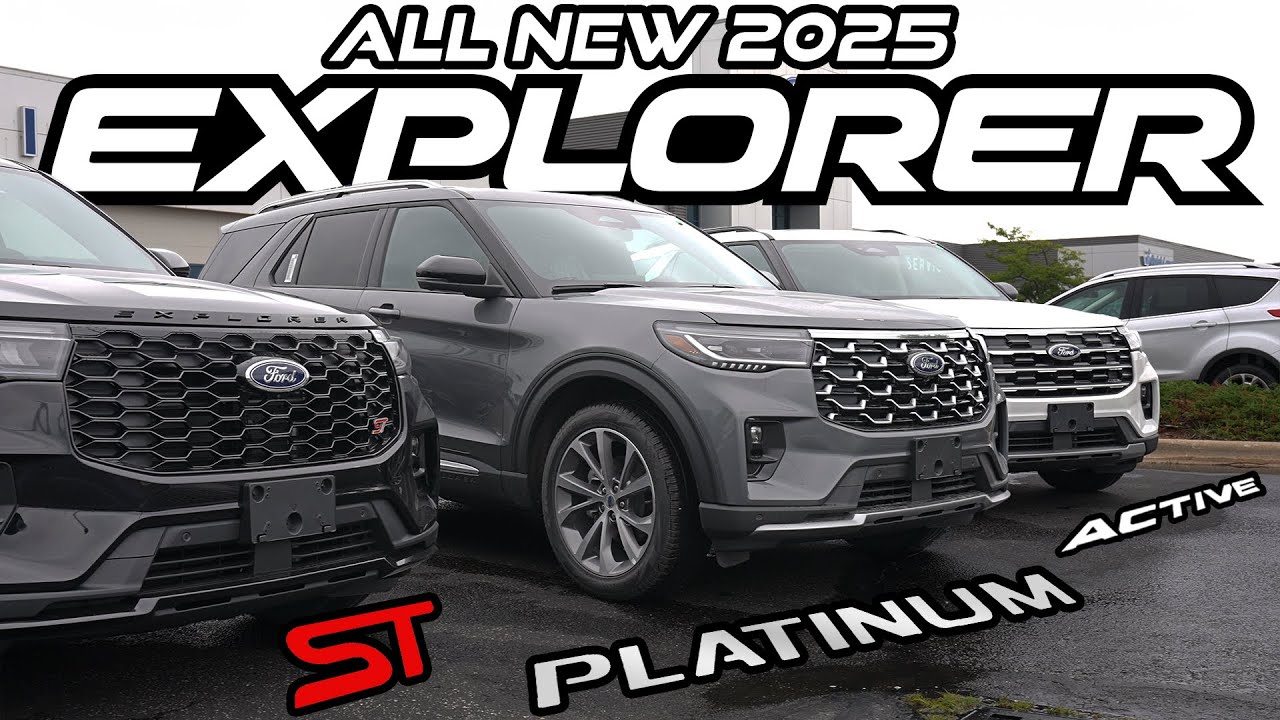 Hands On With the All New 2025 Ford Explorer *Comparison*