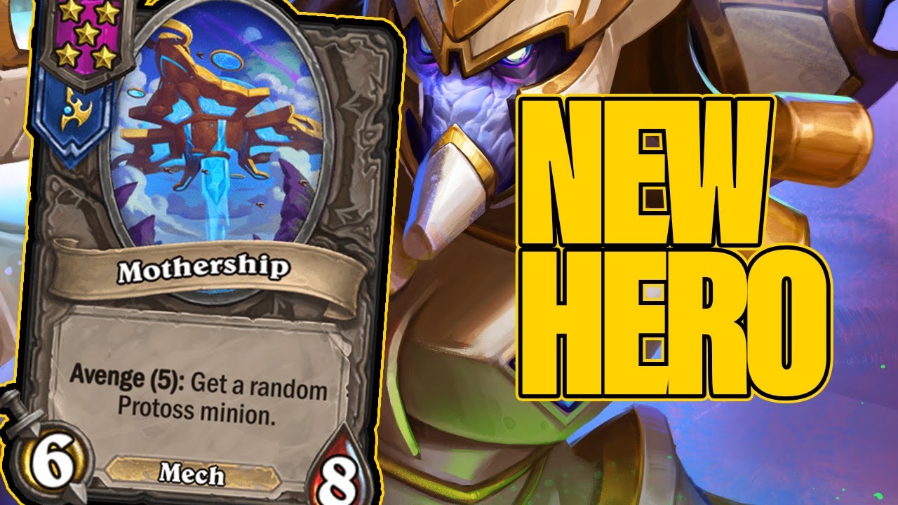 We Found The Busted Build Of The New Protoss Hero, Artanis | Dogdog Hearthstone Battlegrounds