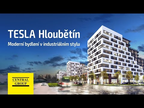 Rezidenční čtvrť TESLA Hloubětín – moderní bydlení v industriálním stylu