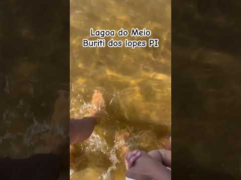 Lagoa do meio - Buriti dos Lopes - PI #viagem