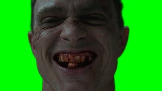 Bullseye spitting a tooth — Daredevil Born Again green screen