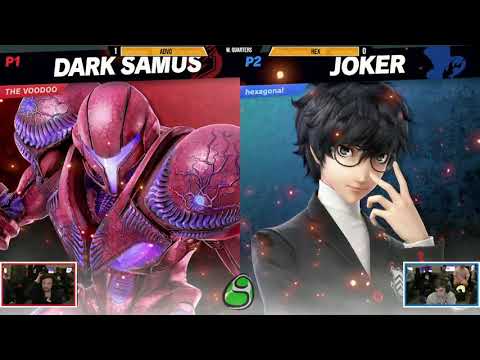 Youmacon 2019 SSBU Top 48 - Advo (Dark Samus) vs Hex (Joker/Wolf)