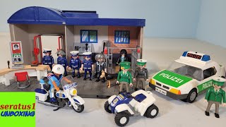 Playmobil Mitnehm Polizeizentral 5299 Polizeistation vorstellen seratus1 unboxing