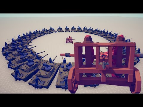 30x TANK vs 100x Ballista - Totally Accurate Battle Simulator