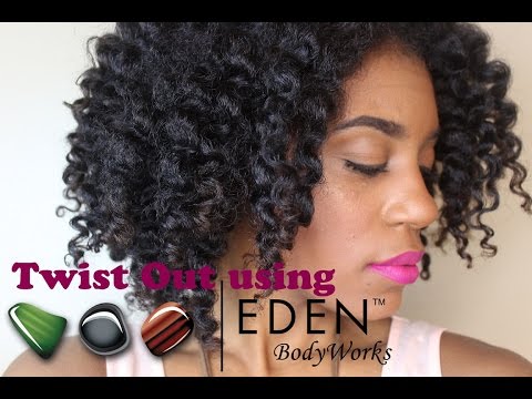 Twist Out using EDEN Bodyworks Coconut Shea Collection