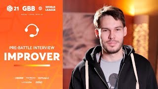 What a coincidence（00:04:37 - 00:05:20） - Improver 🇷🇺 | GRAND BEATBOX BATTLE 2021: WORLD LEAGUE | Pre-Battle Interview