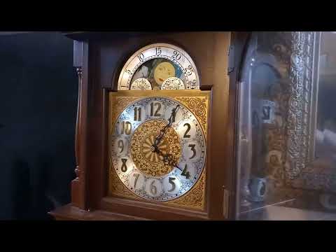 Showing off one of my grandfather clocks. 20220424 160337