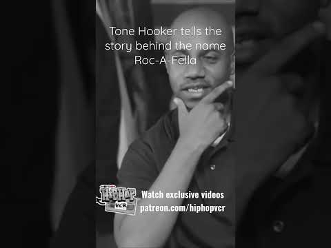 Tone Hooker tells the story behind the name Roc-A-Fella #JayZ #rocafella #damedash #hiphopvcr #rap