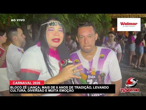 Bloco Zé Liança reafirma tradição de 8 anos e arrasta multidão com frevo e axé no Carnaval de Cajazeiras 