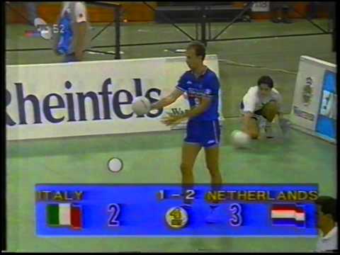 1995 Eurovolley ITA - NED set 4 part 1