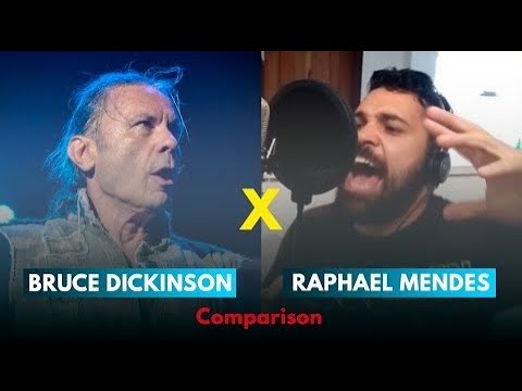 Bruce Dickinson And Raphael Mendes - The Rime of the Ancient Mariner (Comparasion)