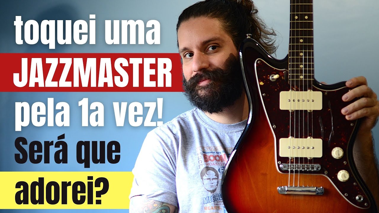 Falando sobre JAZZMASTERS | sons, comparações e estilo | Fender American Special