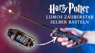 LEUCHTENDEN HARRY POTTER LUMOS ZAUBERSTAB SELBER BASTELN / DIY COSPLAY #harrypotter #magie #diy