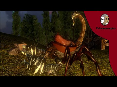 ¿Cómo domar un Pulmonoscorpius en ARK mobile?