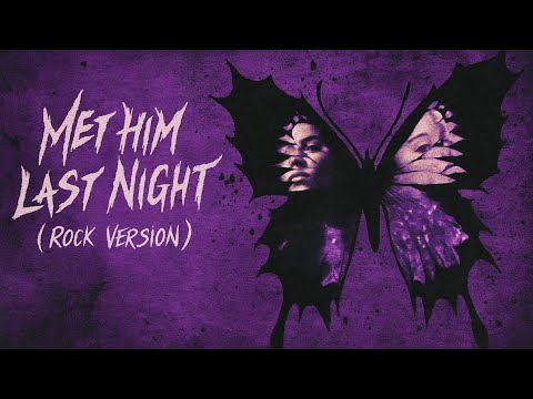 Demi Lovato - Met Him Last Night ft. Ariana Grande (Rock Version) [Revamped Concept]