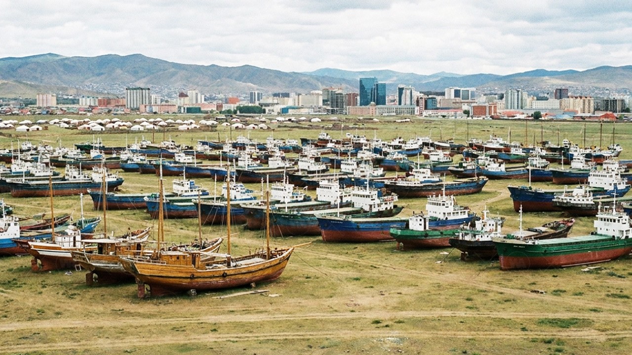 ¿Por Qué Mongolia Tiene Cientos De Barcos Nuevos Pero No Tiene Mar?