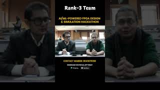 Interview with Milind Sharma, IIT Kharagpur | Rank-3 | AI-Powered FPGA Design & Simulation Hackathon