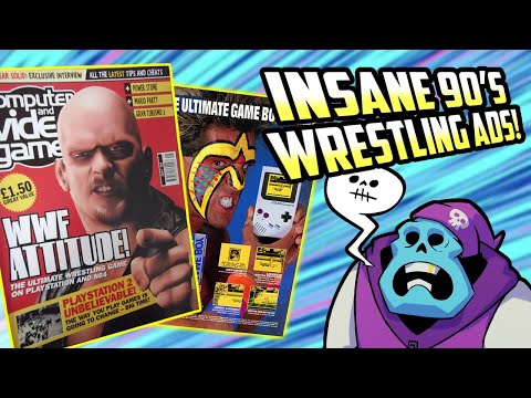The insane world of wrestling video game magazine ads! (ft. Maffew)