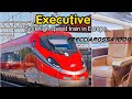 FRECCIAROSSA 1000 executive class review | best high speed train in EU | Rome to Bologna Trenitalia