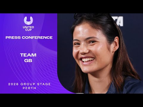 Team Great Britain Press Conference | United Cup 2026 Group E